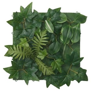 Artificial plant, wall mounted/in/outdoor green, 26x26 cm