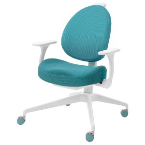 Turoo Children's desk chair, turquoise