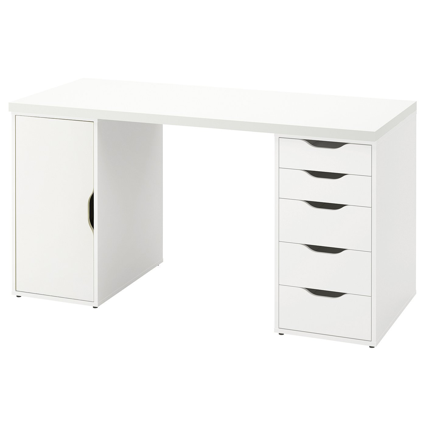 Writta Max Desk, white, 140x60 cm