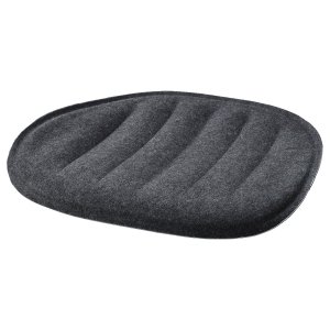 Padrox Seat pad, dark grey, 41x43 cm
