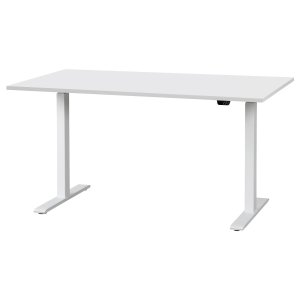 Ashlo Desk sit/stand, electric/white, 140x80 cm