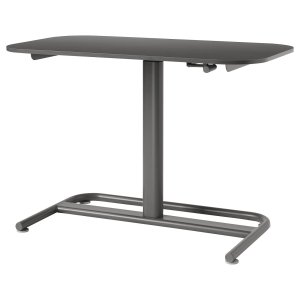 ModulDesk Pro Desk sit/stand, dark grey, 110x60 cm
