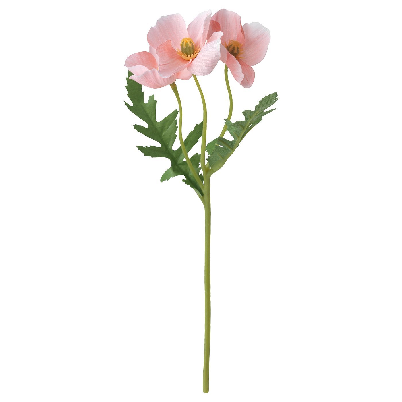 Artificial flower, in/outdoor/Poppy pink, 27 cm