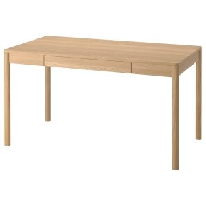 Oakwin Plus Desk, oak veneer, 140x75 cm