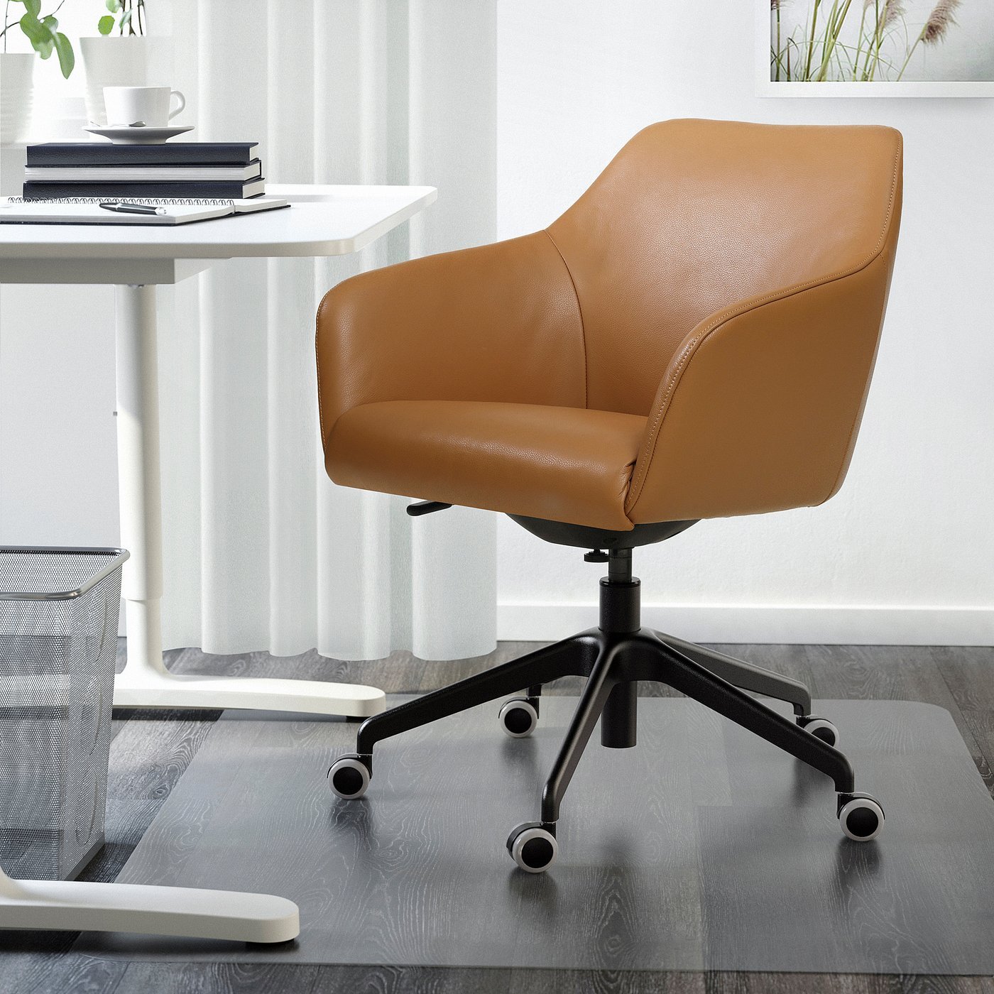 Grannor Conference chair, Grann light brown/black - Image 2