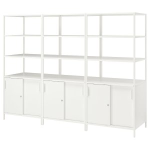 Modulyn Cabinet combination, white, 240x180 cm