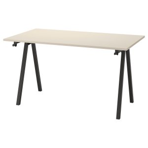 Ombrix Duo Desk, beige/anthracite, 140x80 cm