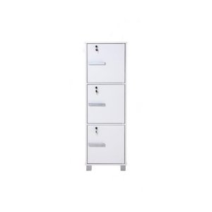 Naomi 3-Door Organizer White